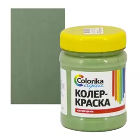 Колер-краска Colorika Aqua, фисташковая, 0.3 кг