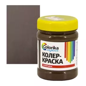 Колер-краска Colorika Aqua, шоколадная, 0.3 кг