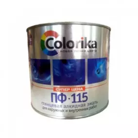 Эмаль ПФ-115 универсальная зеленая Colorika  0,8кг