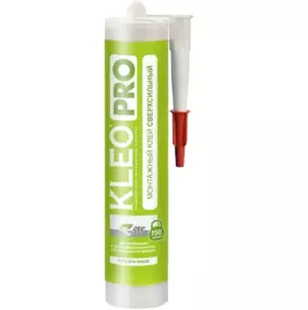 Клей Kleo монтажный, сверхсильный, прозрачный, 300 гр