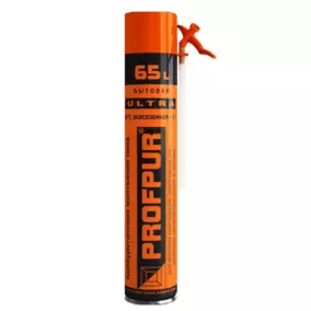 Пена монтажная Бытовая "Profpur Mega" 65L,870 мл. всесезонная (12)
