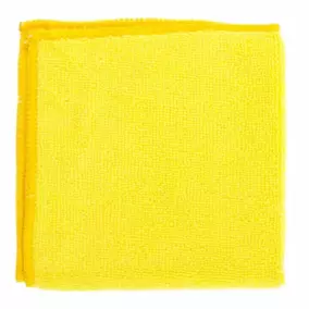 Салфетка из микрофибры 30*30 см 1шт. желтая  