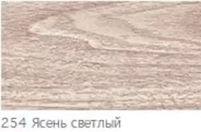254 ПЛИНТУС  К55 2,5м "Идеал Комфорт" Ясень светлый 