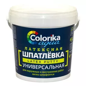 Шпатлевка  Colorika Aqua латексная, универсальная, 1.7 кг