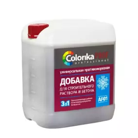 Противоморозная добавка Colorika Prof, 5 л