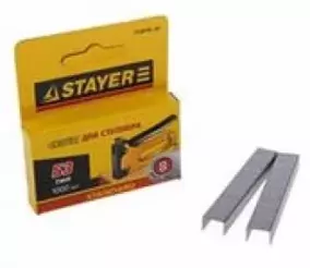 Скобы для степлера 12мм, тип 53, красные, STAYER Скобы для степлера 12мм, тип 53, красные, STAYER