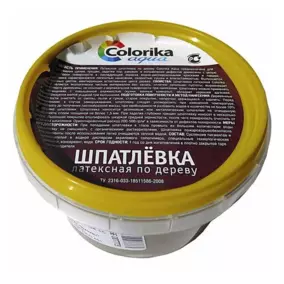 Шпатлевка по дереву Colorika «Aqua» латексная, сосна, 0.8 кг