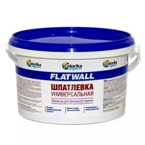 Шпатлевка «Flatwall» универсальная, белая, 3 кг