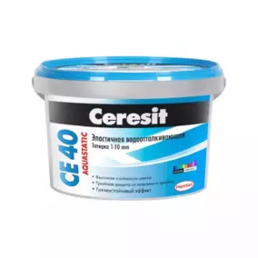 Затирка Ceresit СЕ40, графит, 2 кг