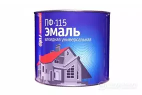 Эмаль ПФ-115 универсальная голубая  Эконом  1,8 кг ГОСТ