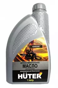 Масло минеральное цепное 80W90 Huter 1л.