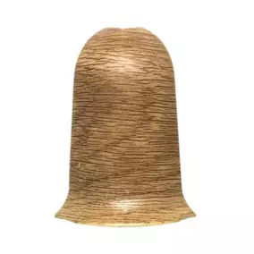 Угол для плинтуса наружный «Комфорт 208» К55, дуб мокко (упаковка/2 штуки)