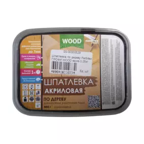 Шпатлевка по дереву Farbitex PROFI WOOD, орех, 0.25 кг