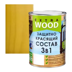 Состав Farbitex PROFI WOOD защитно-красящий 3 в 1, дуб, 0.8 л