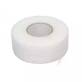 Сетка стеклотканевая 45 мм, 45 м (серпянка самоклеящаяся для внутренних работ)