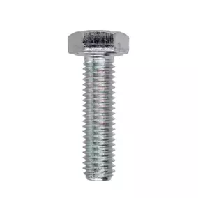 Болт с шестигранной головкой, цинк, М 8х20 мм (упаковка / 15 штук)