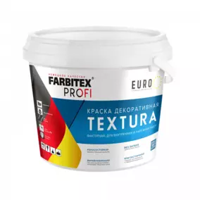 Краска FARBITEX PROFI «Textura» акриловая, фактурная, 15 кг