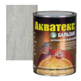 Масло для дерева Акватекс-бальзам, иней, 0.75 л