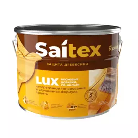 Состав для защиты и декора древесины Saitex Lux, палисандр, 3 л