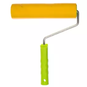 Валик прижимной Сибртех, резиновый, с ручкой, 240 мм, D ручки - 8 мм