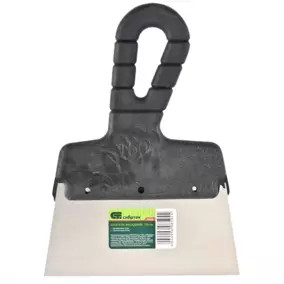 Шпатель Сибртех 150 мм, нержавеющая сталь, пластиковая ручка, фасадный