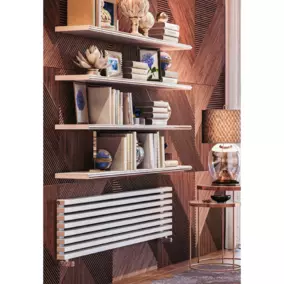 Горизонтальный радиатор WarmMet Luxe H 30х60, 500-4 секции, 180 мм, 271 Вт