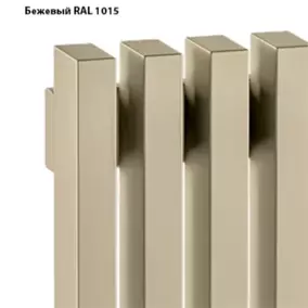 Горизонтальный радиатор WarmMet Luxe H 30х60 1000-10 секций, 480 мм, 1353 Вт