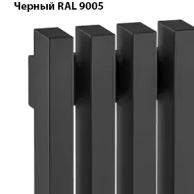 Горизонтальный радиатор WarmMet Luxe H 30х60, 2250-10 секций, 480 мм, 3043 Вт