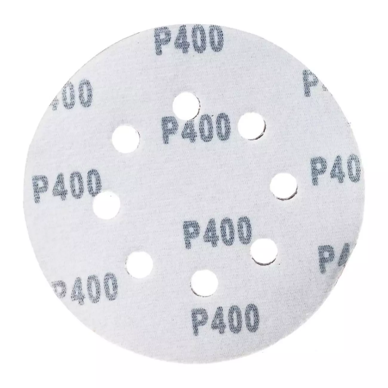 Круг Matrix абразивный 125 мм, P400, на ворсовой подложке под липучку, перфорированный, 5 штук